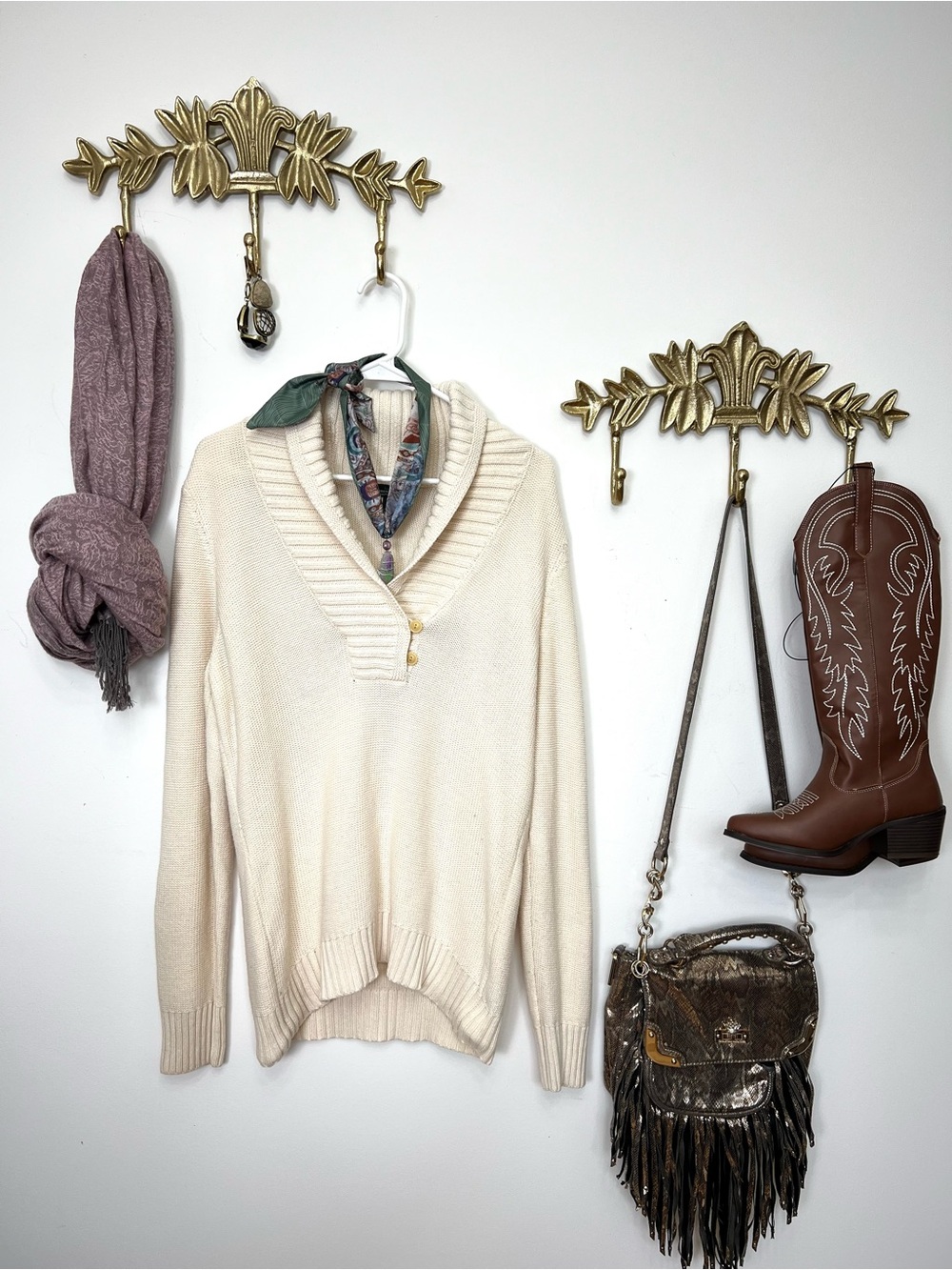 Ralph Lauren cotton sweater M ptp 21” l 28”